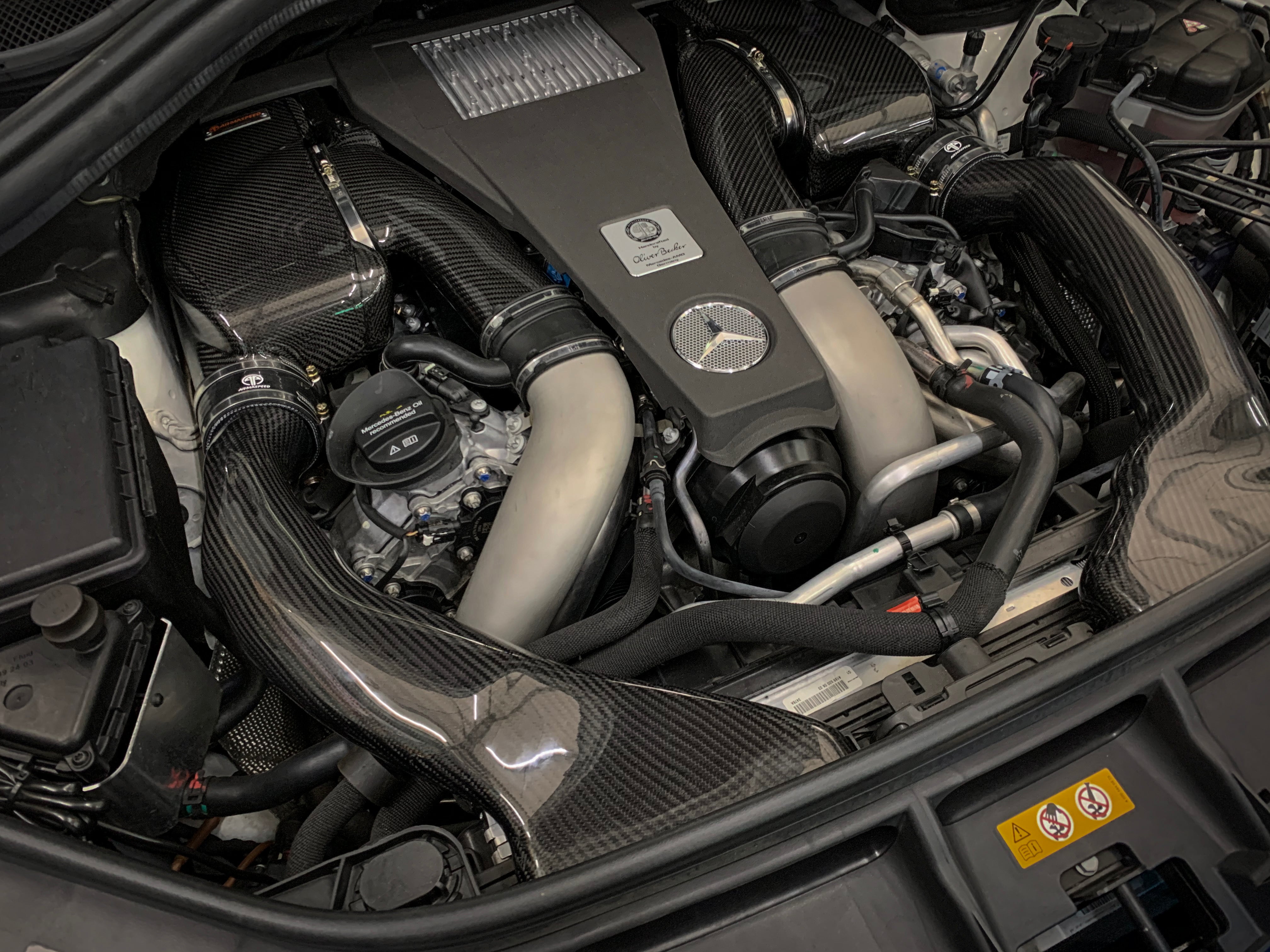 ARMASPEED Mercedes-Benz GLE Class AMG GLE 63 | W166 | Carbon Fiber Cold Air Intake