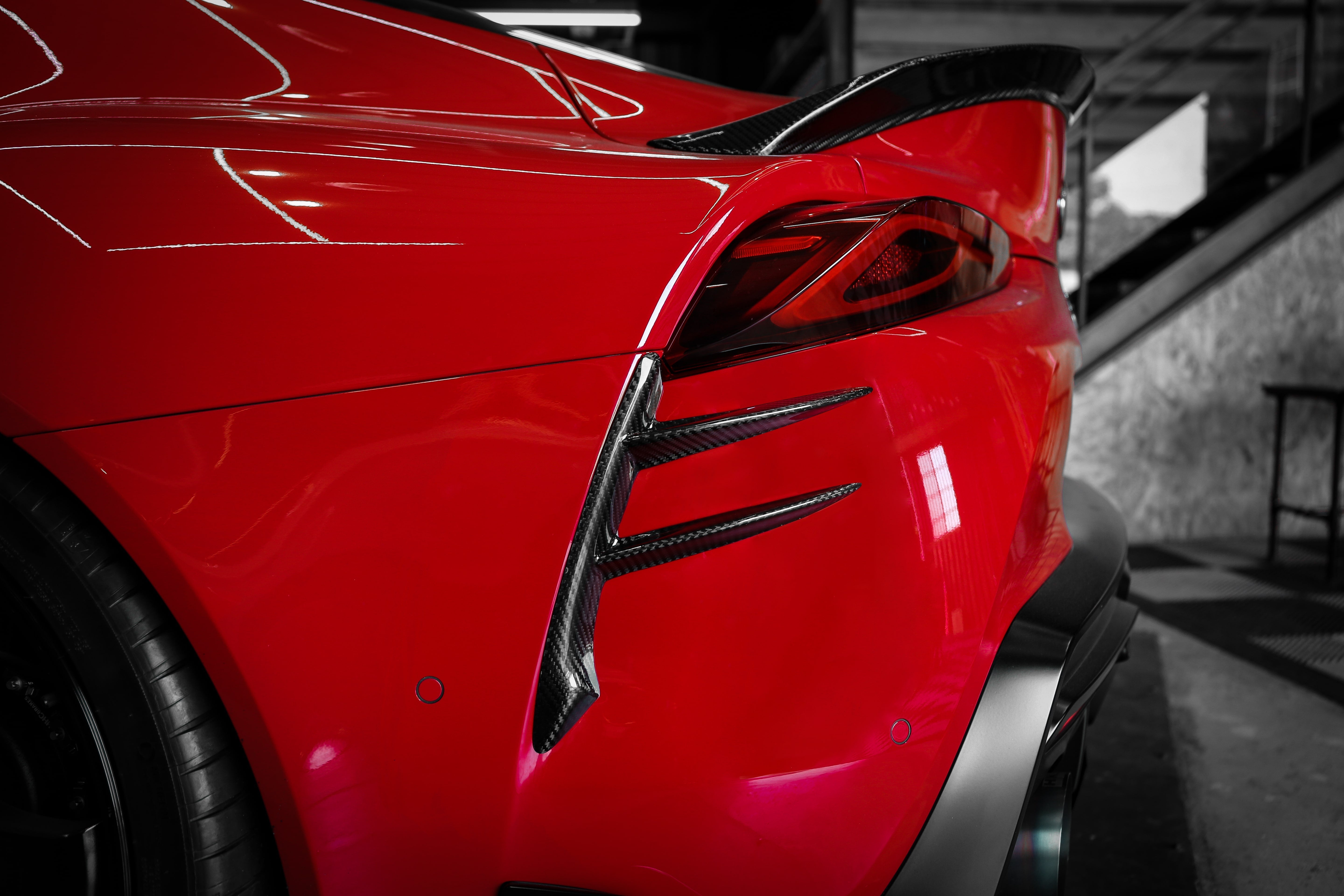 ARMASPEED Toyota GR Supra (A90/A91) | Carbon Fiber Rear Canards