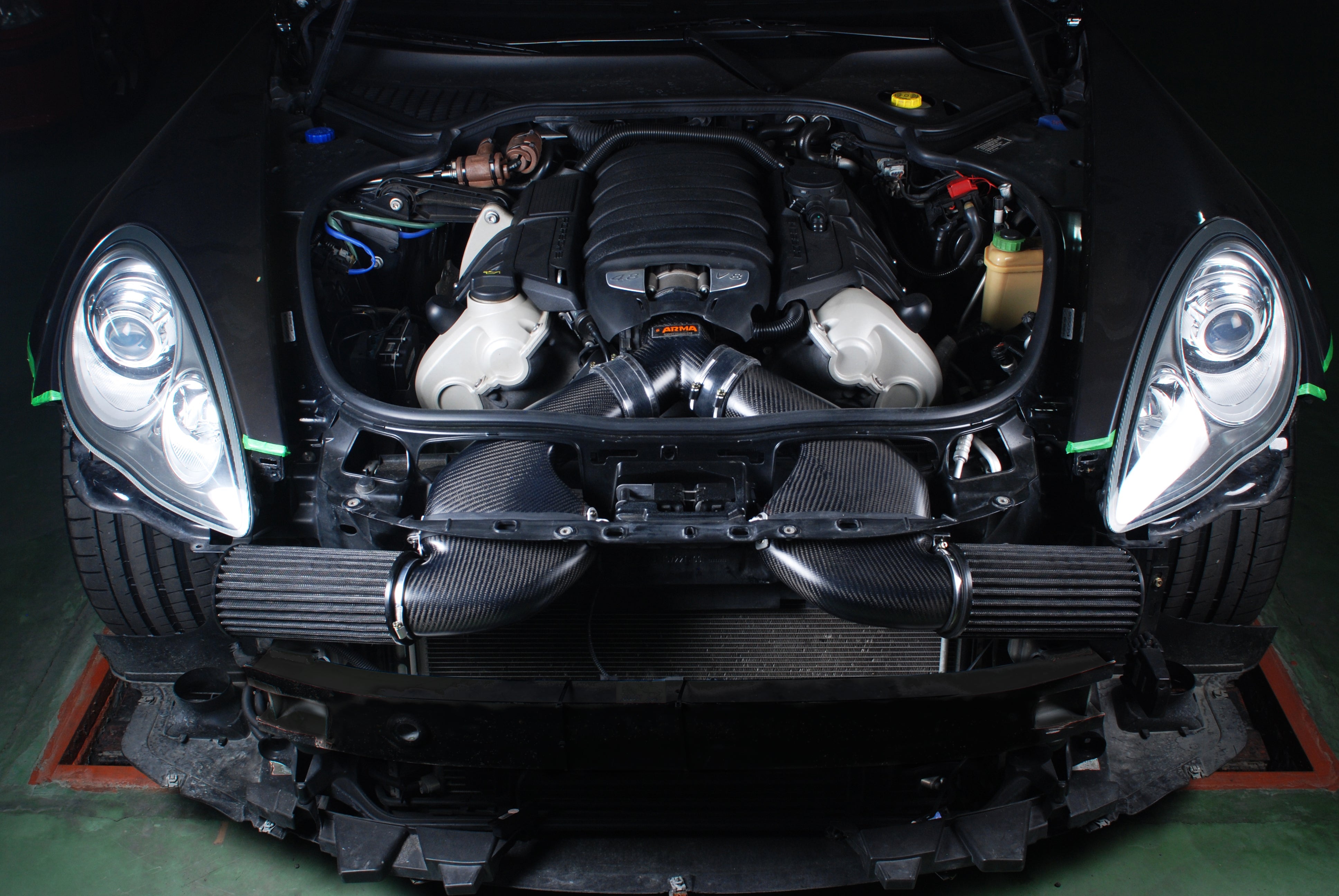 ARMASPEED Porsche Panamera | Carbon Fiber Cold Air Intake