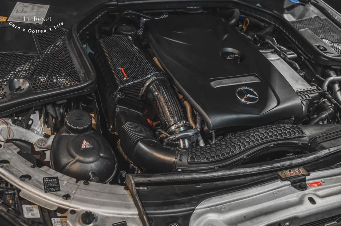 ARMASPEED Mercedes-Benz C Class | C200 C250 C260 C300 | W205 (M274) | Carbon Fiber Cold Air Intake