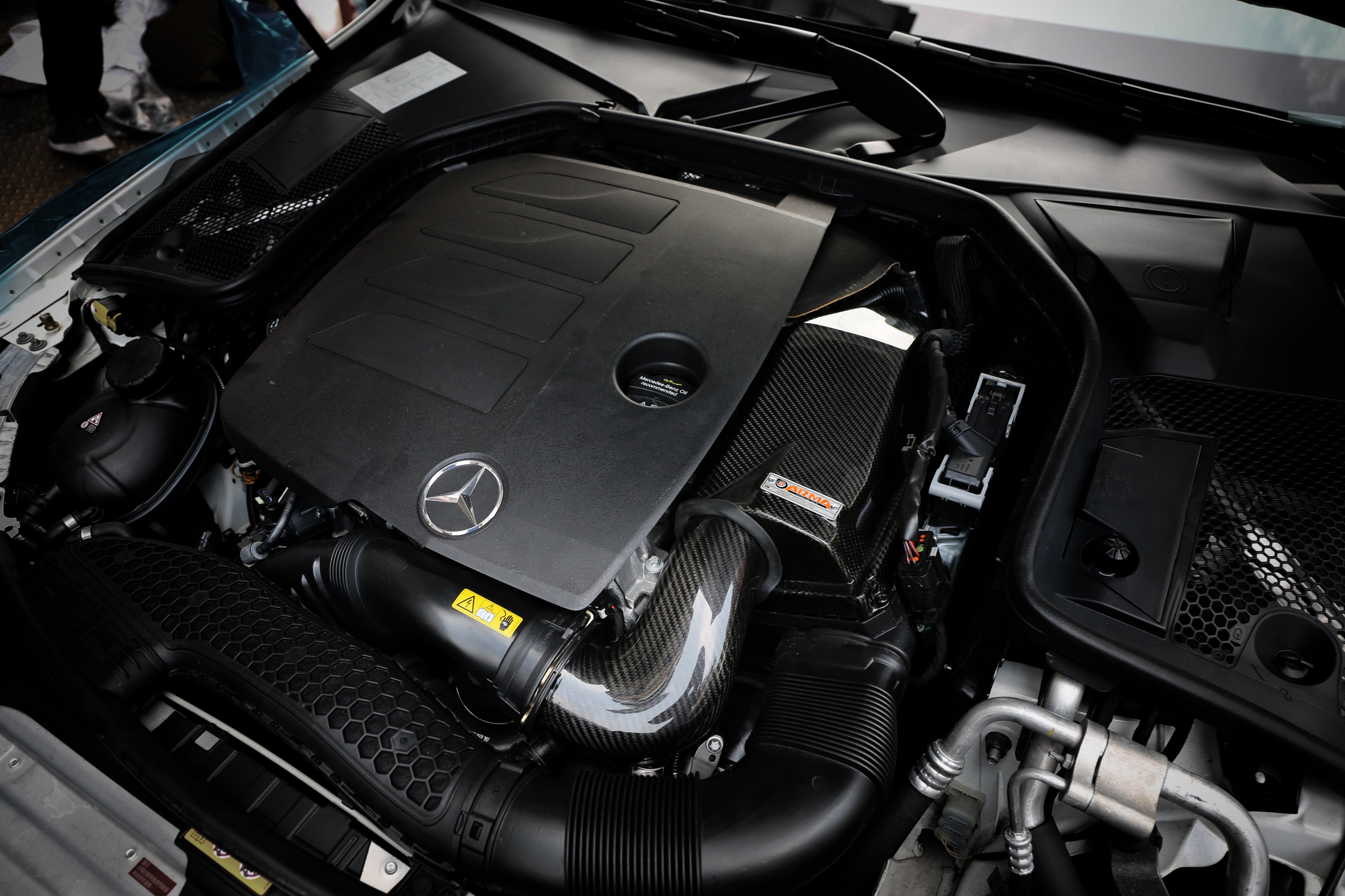 ARMASPEED Mercedes-Benz C Class / E Class | C200 C300 / E300 | W205 / W213 (M264) | Carbon Fiber Cold Air Intake