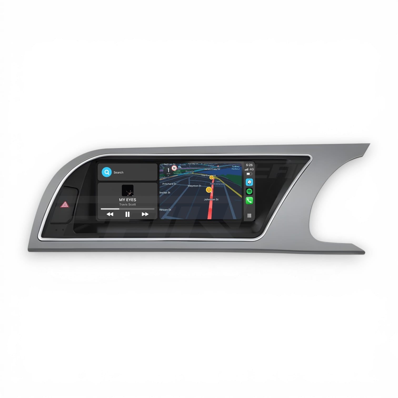 Audi A4 / S4 / RS4 / A5 / S5 / RS5 | B8 | 8.8" Linux CarPlay/Android Touchscreen Display | 2008 - 2015