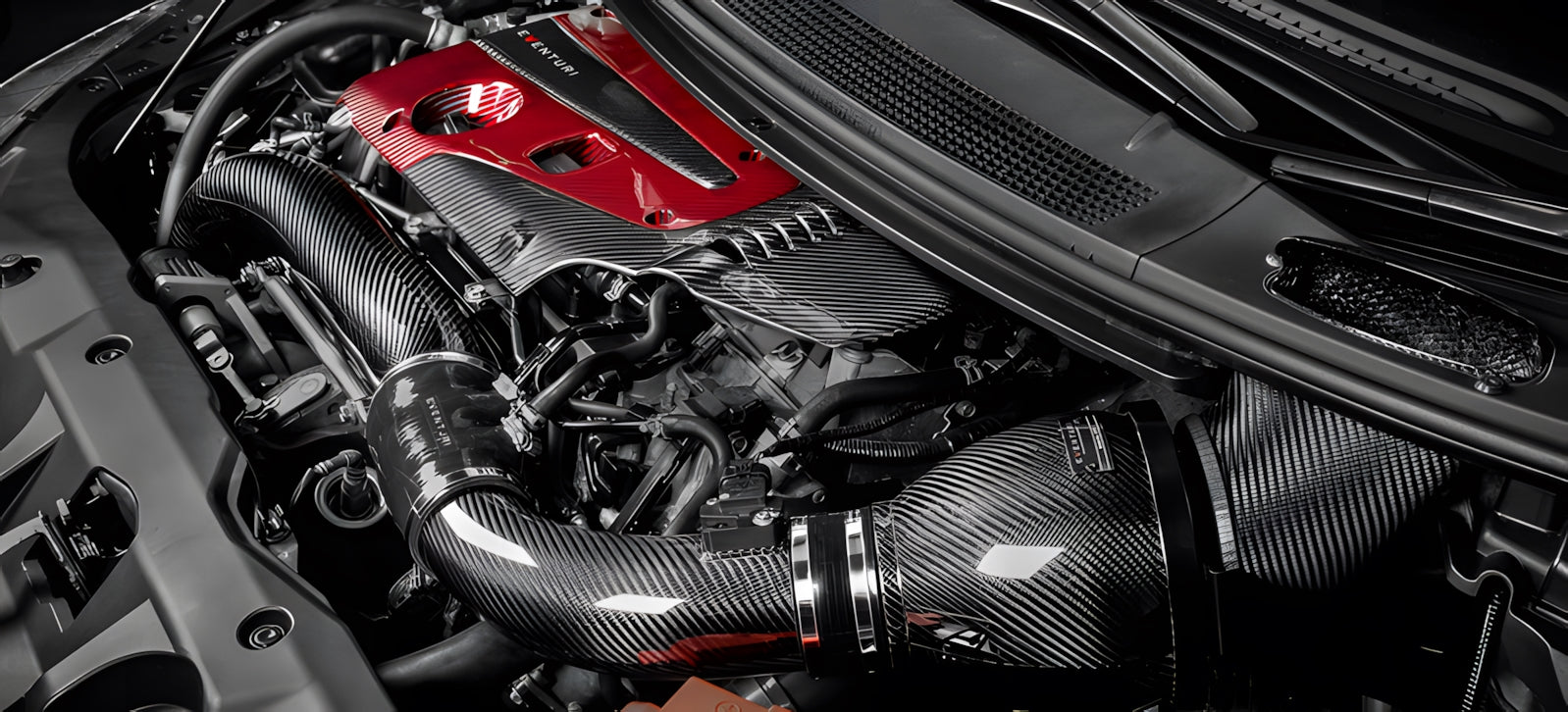 Eventuri Honda Civic Type R | FK2 | Carbon Turbo Tube (For FK2 V2 Intake)
