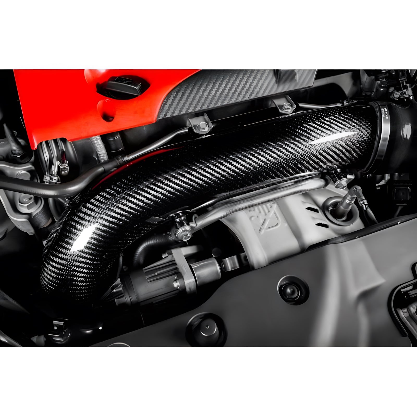 Eventuri Honda Civic Type R | FK8 | Carbon V2 MAF Tube and Silicon Set