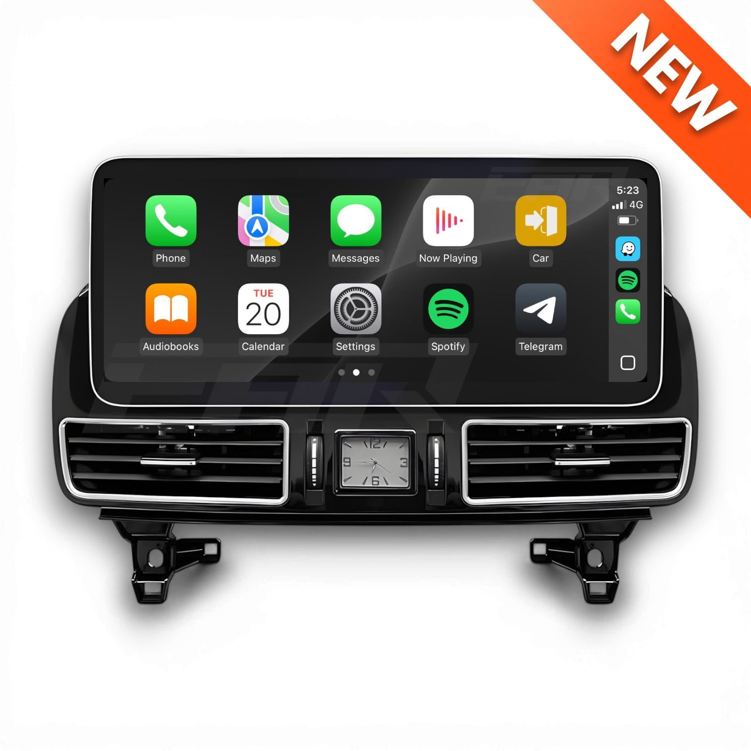 Mercedes Benz GL/ML/GLE/GLS Class | X166 | 12.3" Linux CarPlay/Android Touchscreen Display | 2011 - 2019