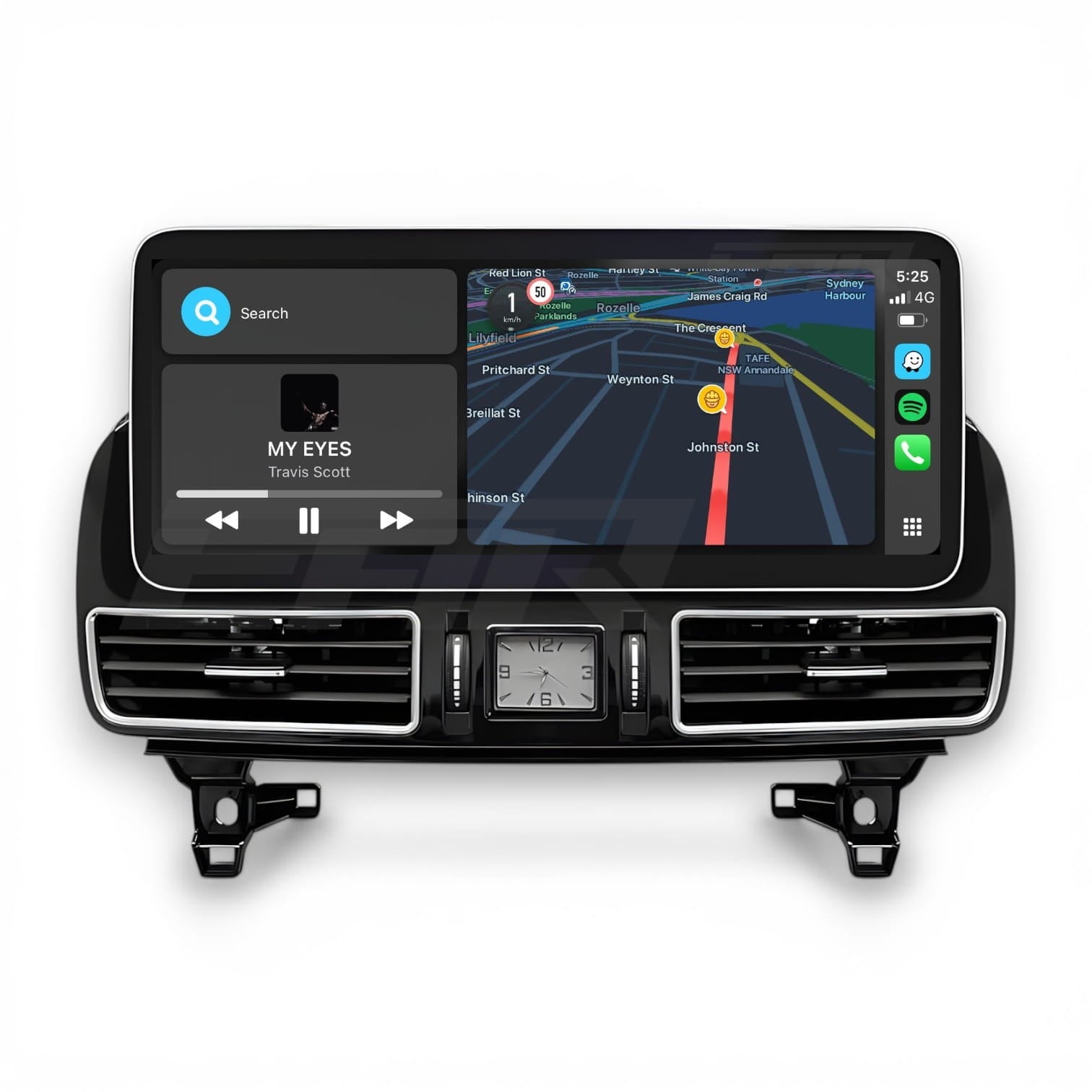 Mercedes Benz GL/ML/GLE/GLS Class | X166 | 12.3" Linux CarPlay/Android Touchscreen Display | 2011 - 2019