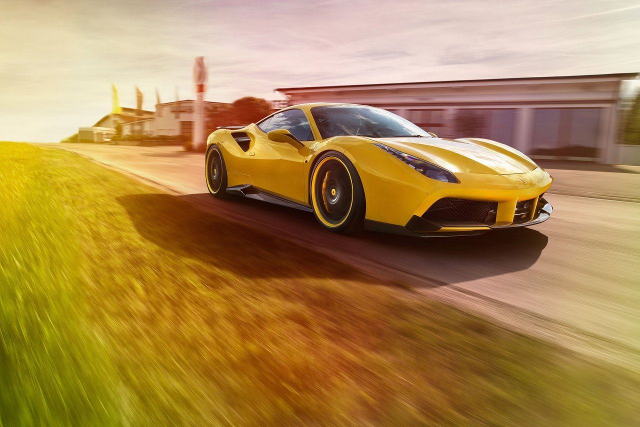 Ferrari 488 Spider/GTB | Novitec Front Bumper Flaps