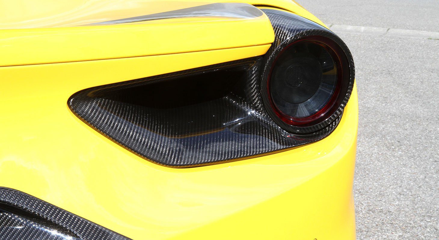 Ferrari 488 Spider/GTB | Novitec Carbon Rear Side Air-Outlets