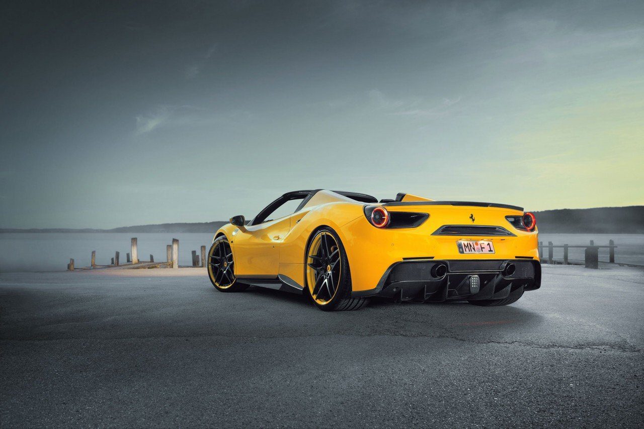 Ferrari 488 Pista/Pista Spider | Novitec Rear Spoiler Lip