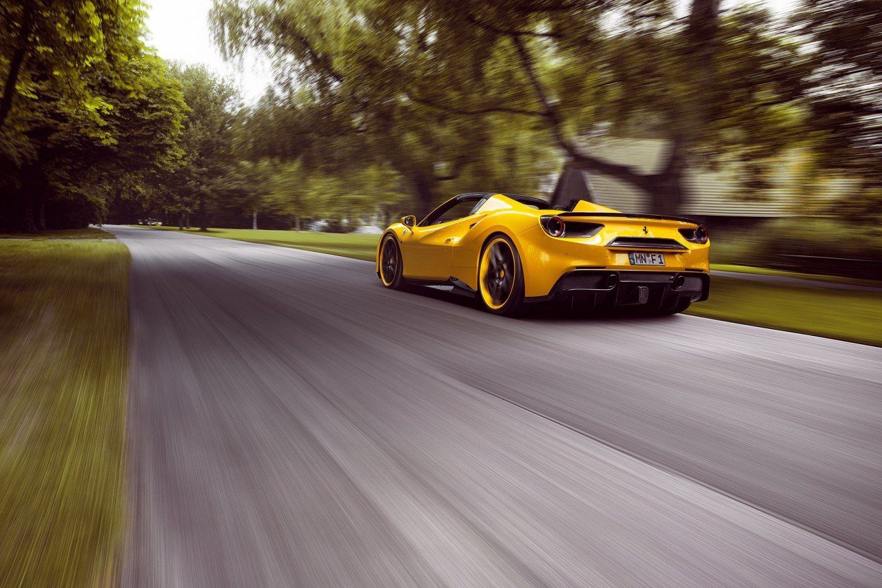 Ferrari 488 Pista/Pista Spider | Novitec Rear Spoiler Lip