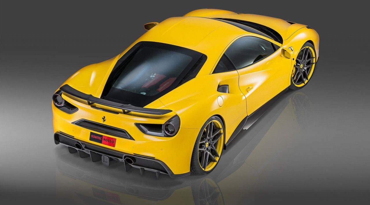 Ferrari 488 GTB / Spider | Novitec Rear Wing