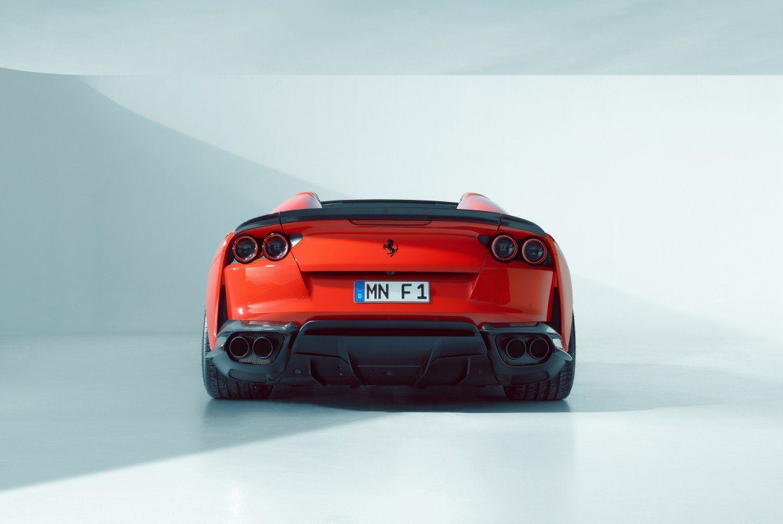 Ferrari 812 Superfast / GTS | Novitec Carbon Rear Bumper Attachments