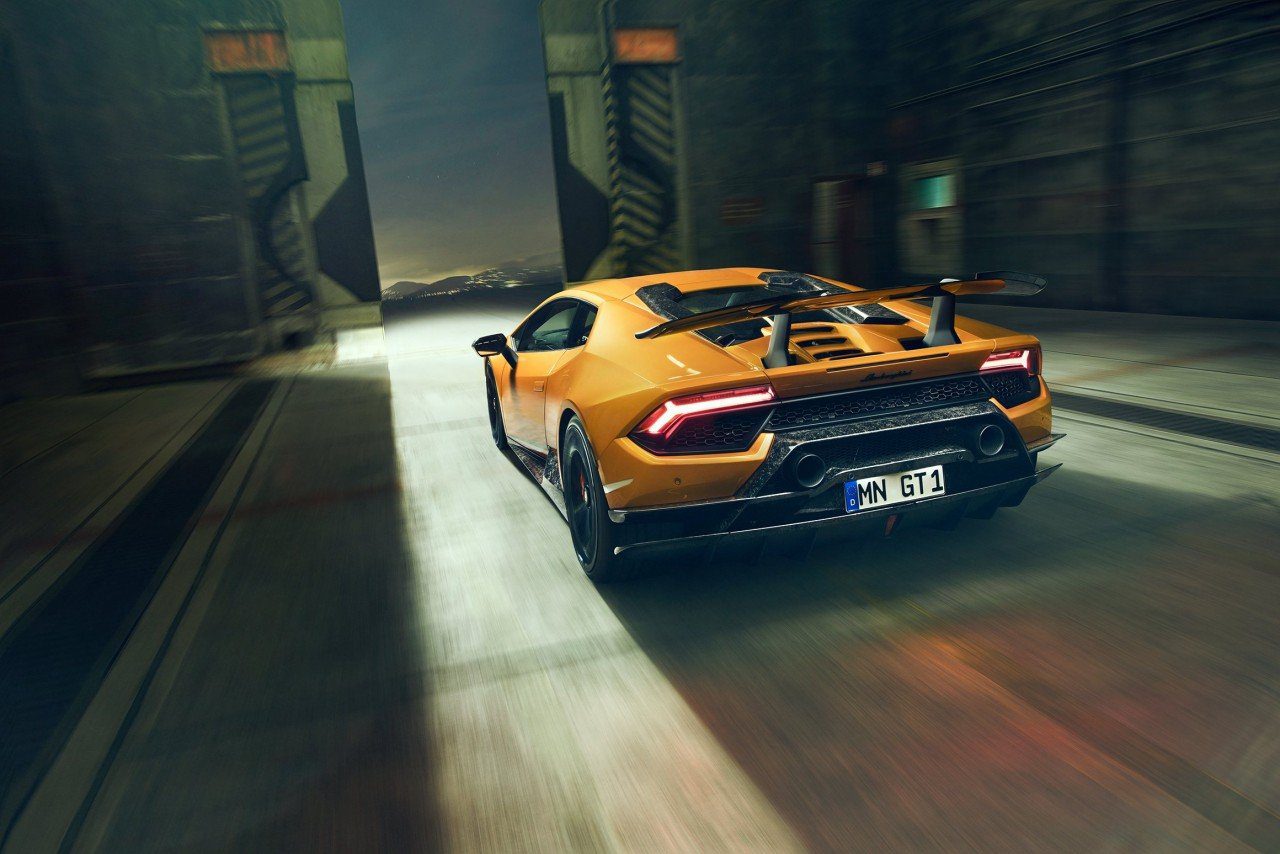 Lamborghini Huracan Performante/Performante Spyder | Novitec Forged Carbon Rear Diffuser Lower Position Attachments