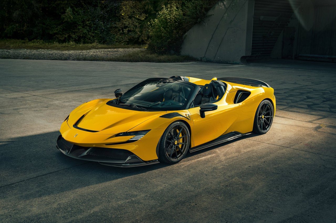 Ferrari SF90 Spider / Stradale | Novitec Carbon Front Lid Insert