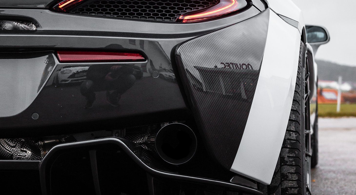 McLaren 620R | Novitec Carbon Rear Bumper Side Covers