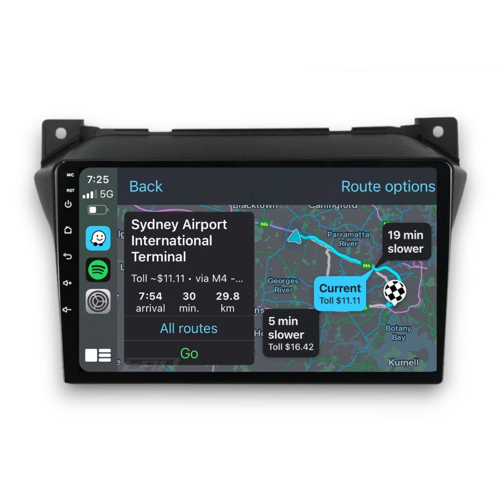 Suzuki Alto (2009 - 2016) Multimedia 9" Touchscreen Display + Built-In Wireless Carplay & Android Auto