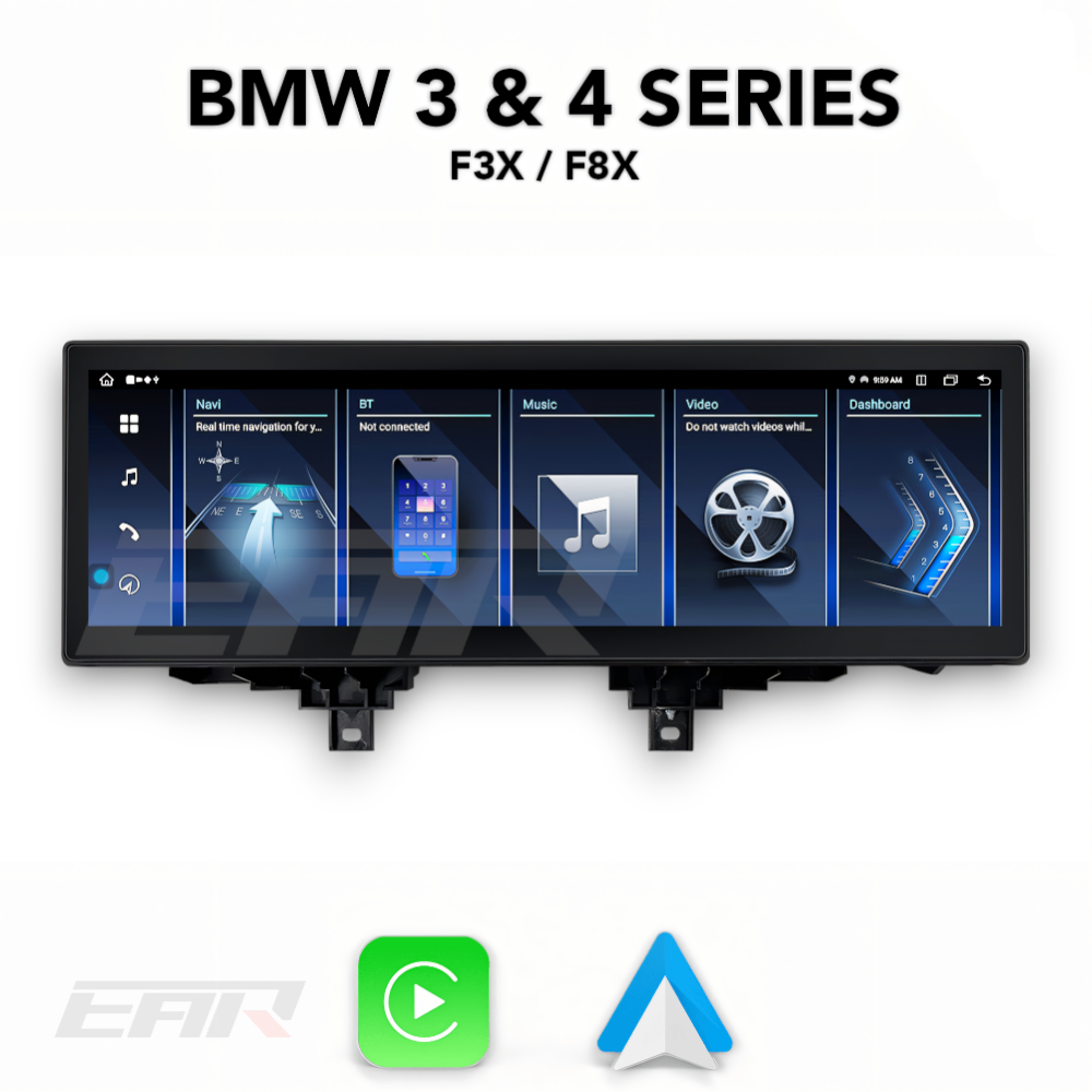 BMW iDrive 8 Android 13.0 3 & 4 Series & M3/M4 (F30/F31/F32/F33/F34/F35/F36/F80/F82/F83) Multimedia 15" Touchscreen Display + Built-In Wireless Carplay & Android Auto | 2012 - 2019 | LHD ONLY