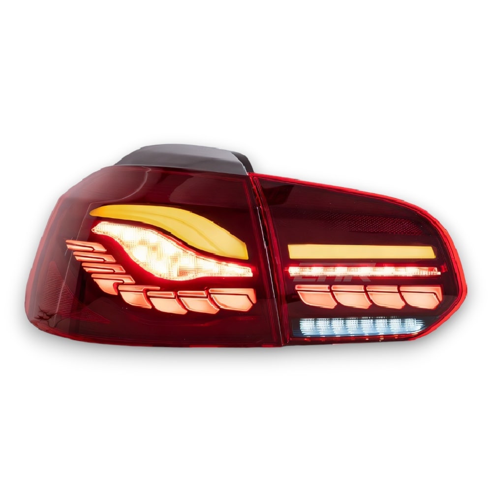 EuroLuxe Volkswagen Golf MK6 GTS M4 Style Sequential Tail Lights - Euro Active Retrofits