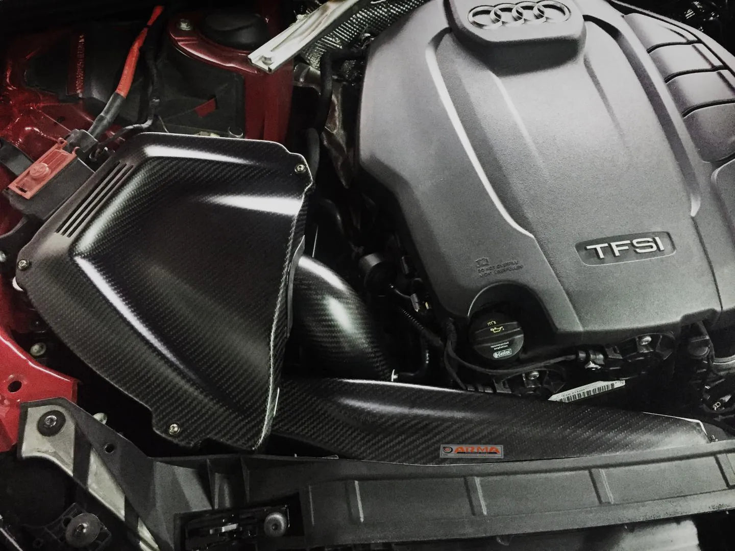 ARMASPEED Audi A4 | B9 / B9.5 2.0T | Carbon Fiber Cold Air Intake