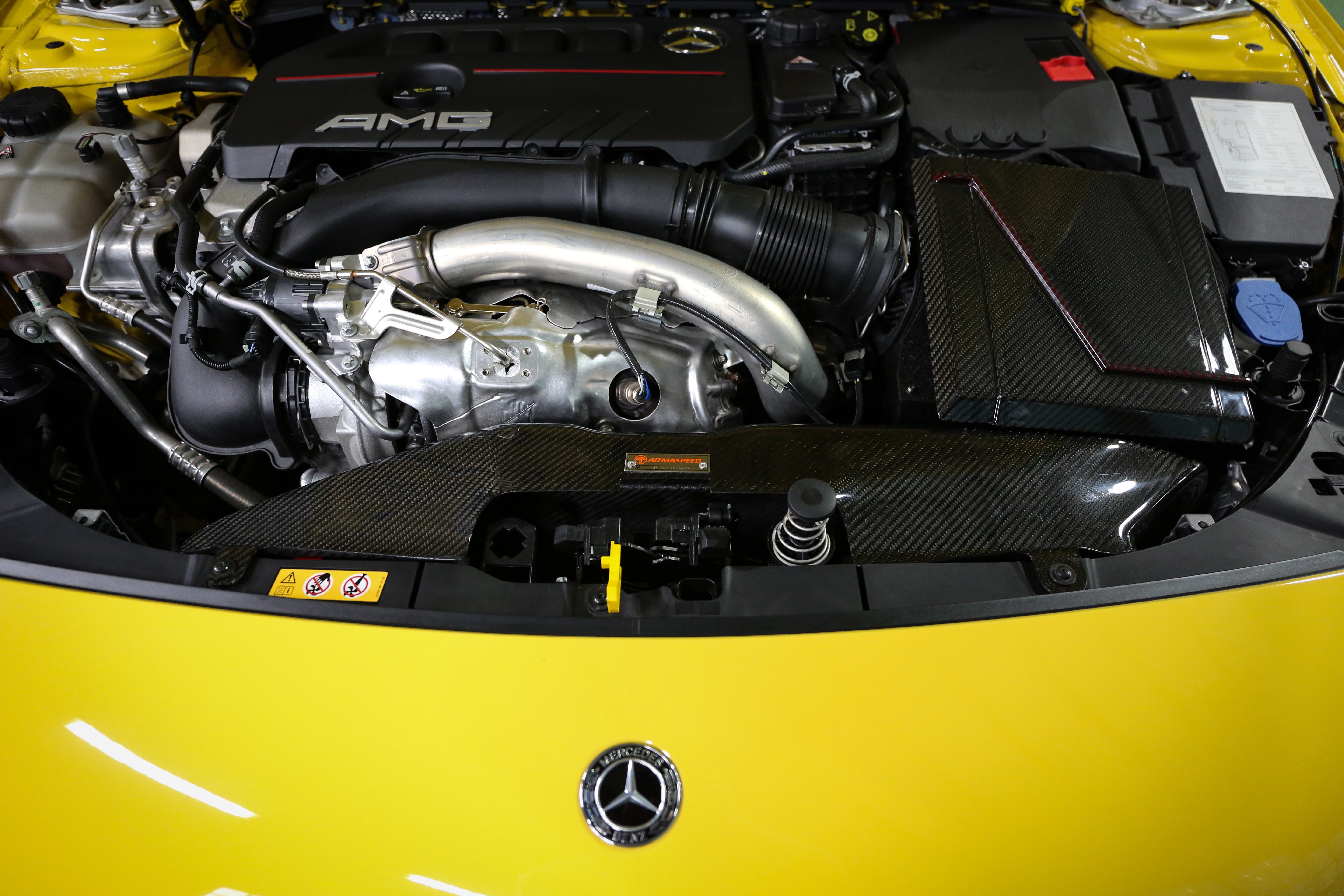 ARMASPEED Mercedes-Benz A Class / CLA Class | A250 A35 / CLA 250 CLA35  | W177 / C118 | Carbon Fiber Cold Air Intake