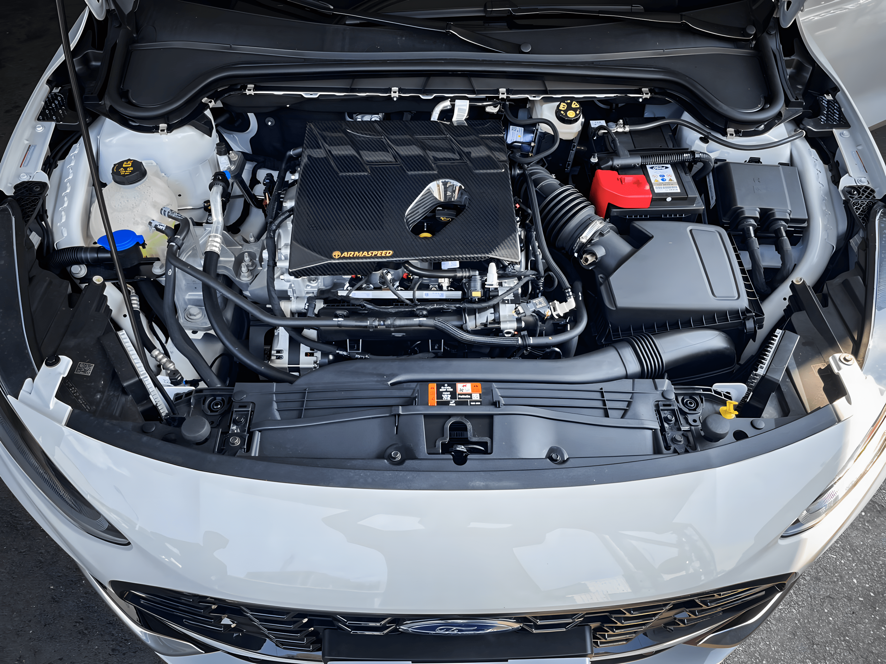 ARMASPEED Ford Focus Mk4 | Carbon Fiber Engine Cover