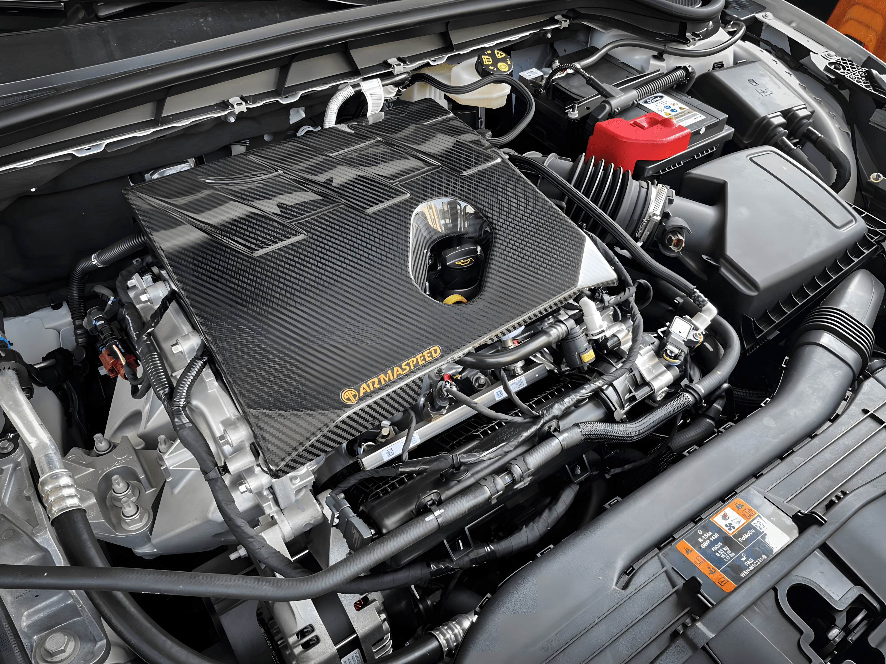 ARMASPEED Ford Focus Mk4 | Carbon Fiber Engine Cover
