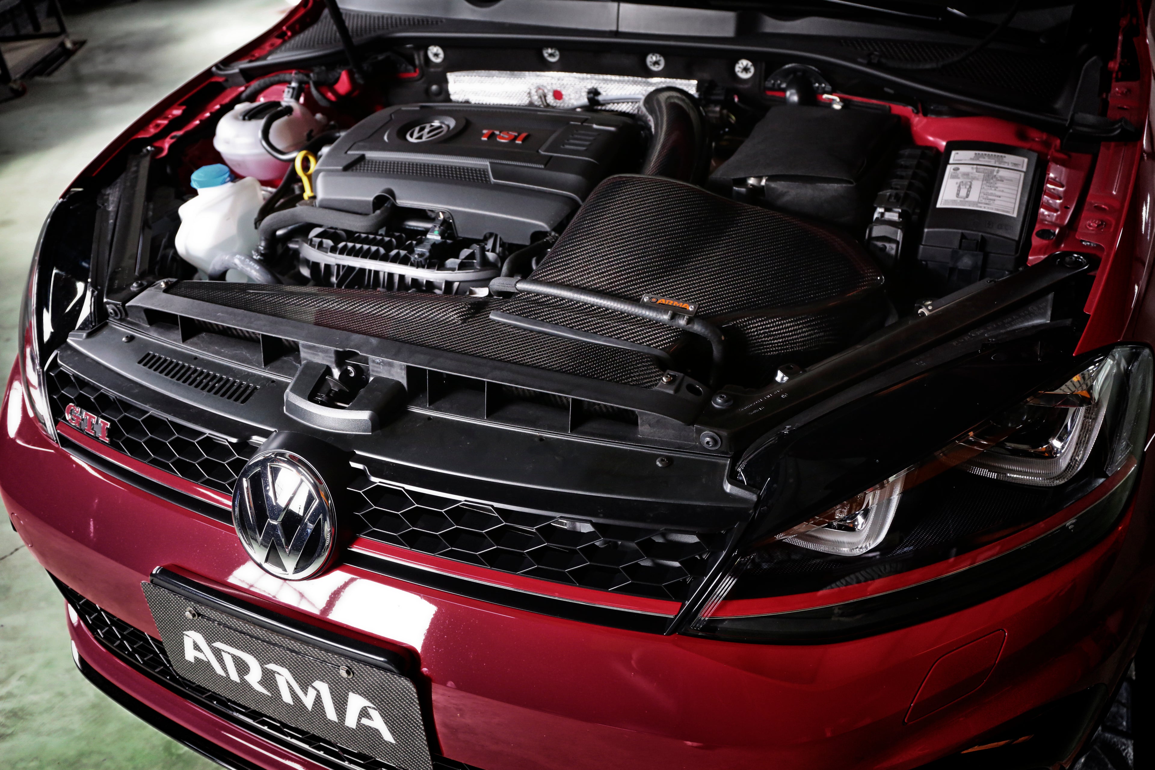 ARMASPEED Volkswagen Golf 7 / 7.5 GTI / R | Carbon Fiber Cold Air Intake