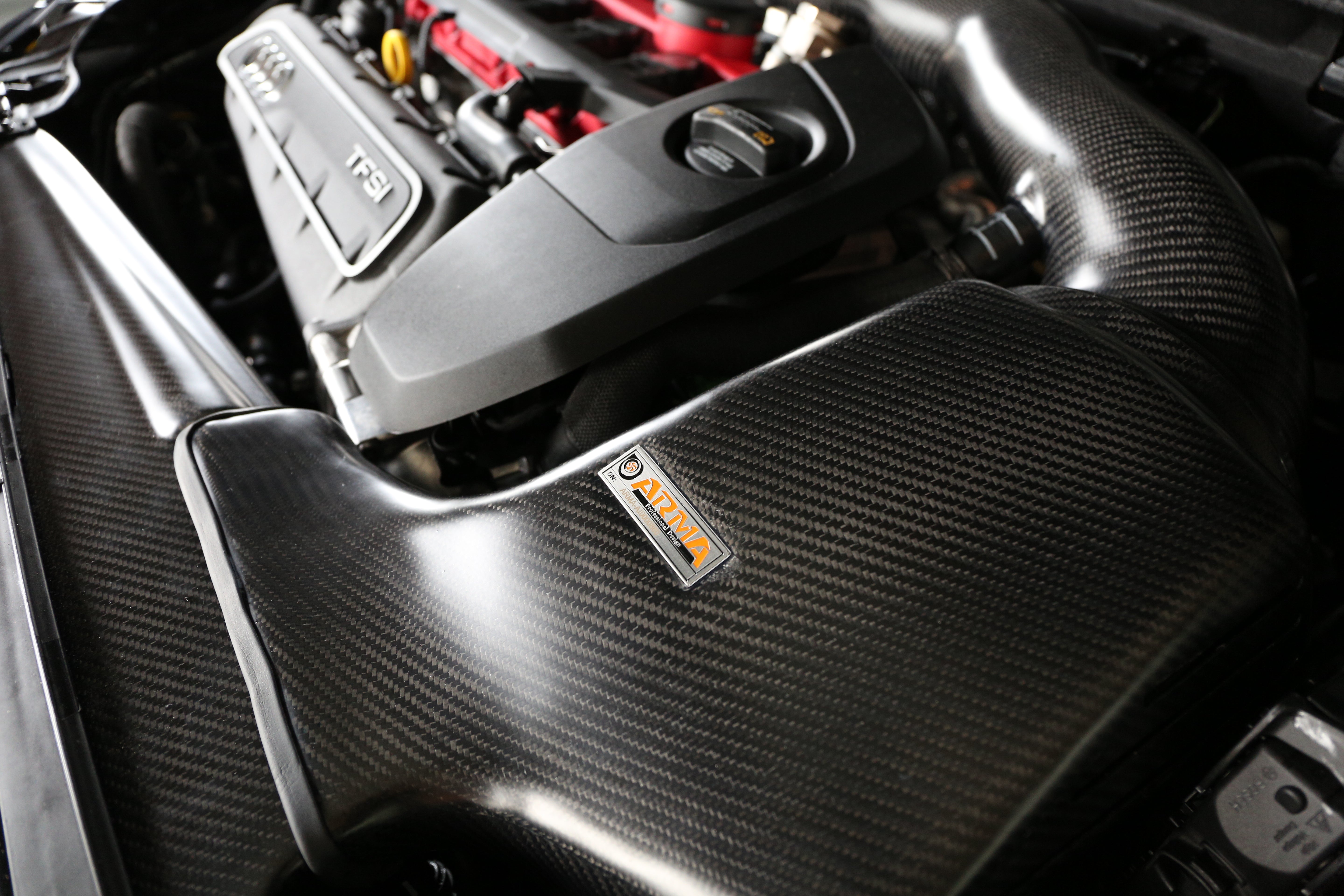 ARMASPEED Audi RS3 | 8.5V | Carbon Fiber Cold Air Intake