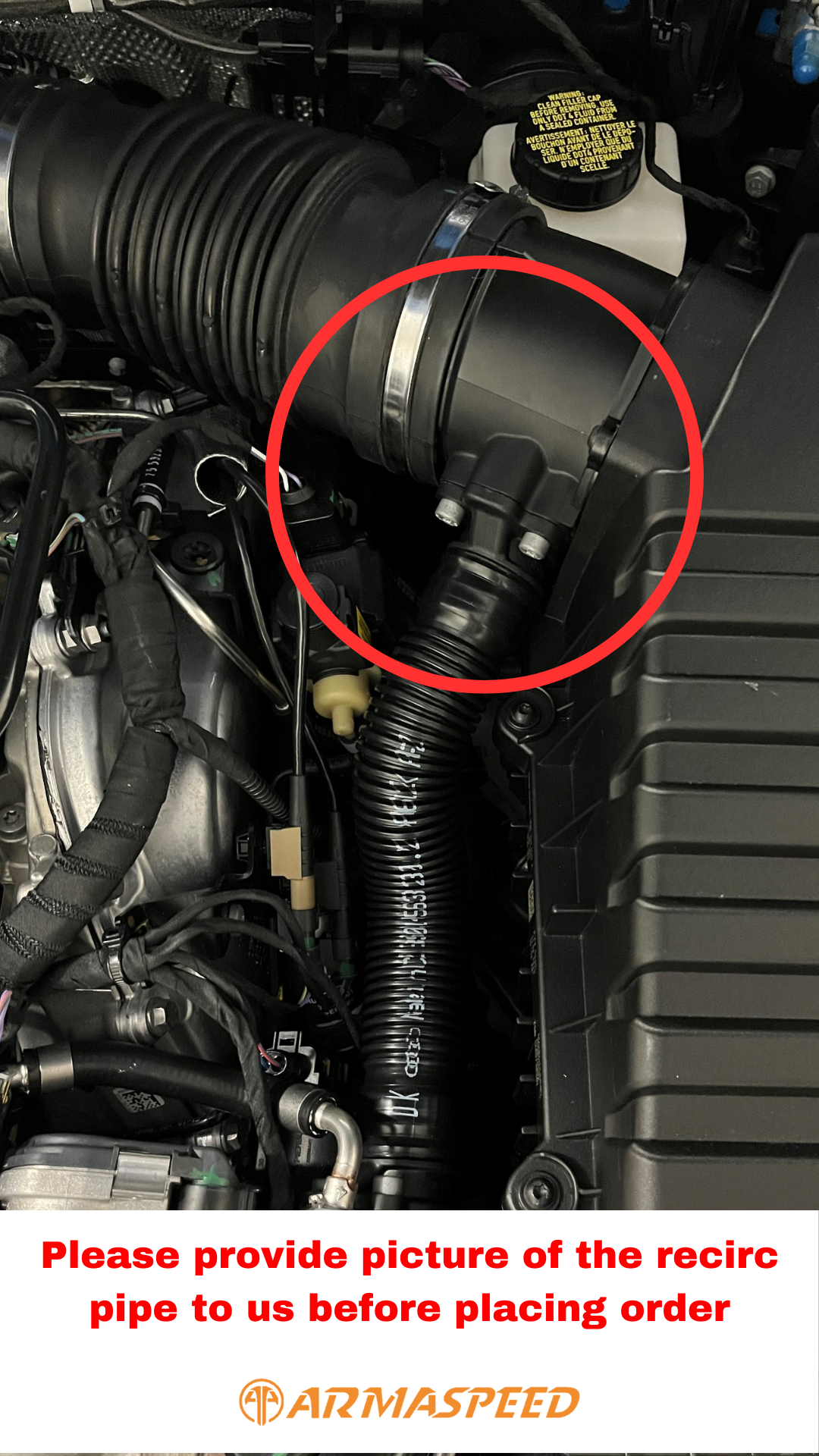 ARMASPEED Audi RS3 / RSQ3 | 8Y / F3 | Carbon Fiber Cold Air Intake