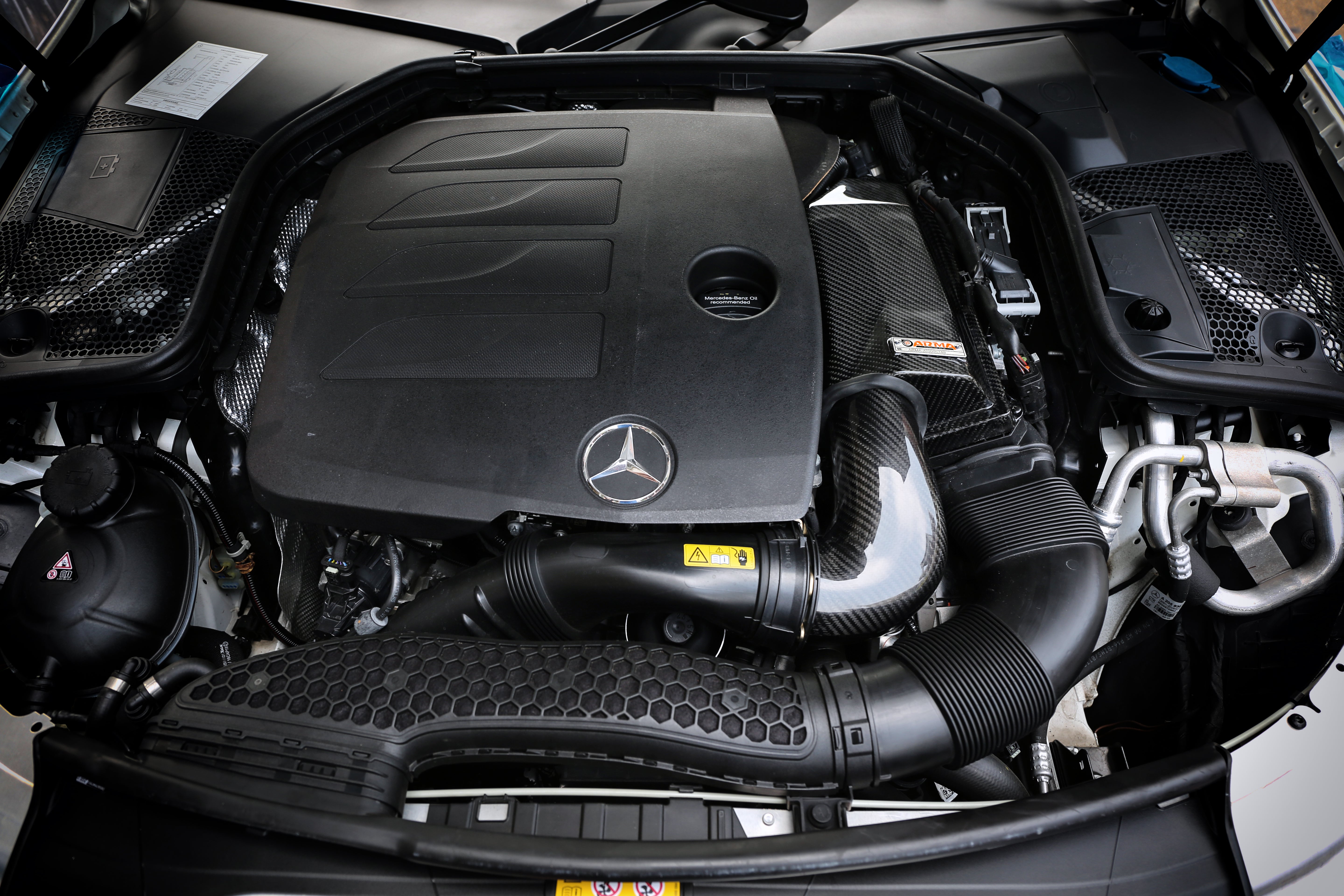 ARMASPEED Mercedes-Benz C Class / E Class | C200 C300 / E300 | W205 / W213 (M264) | Carbon Fiber Cold Air Intake