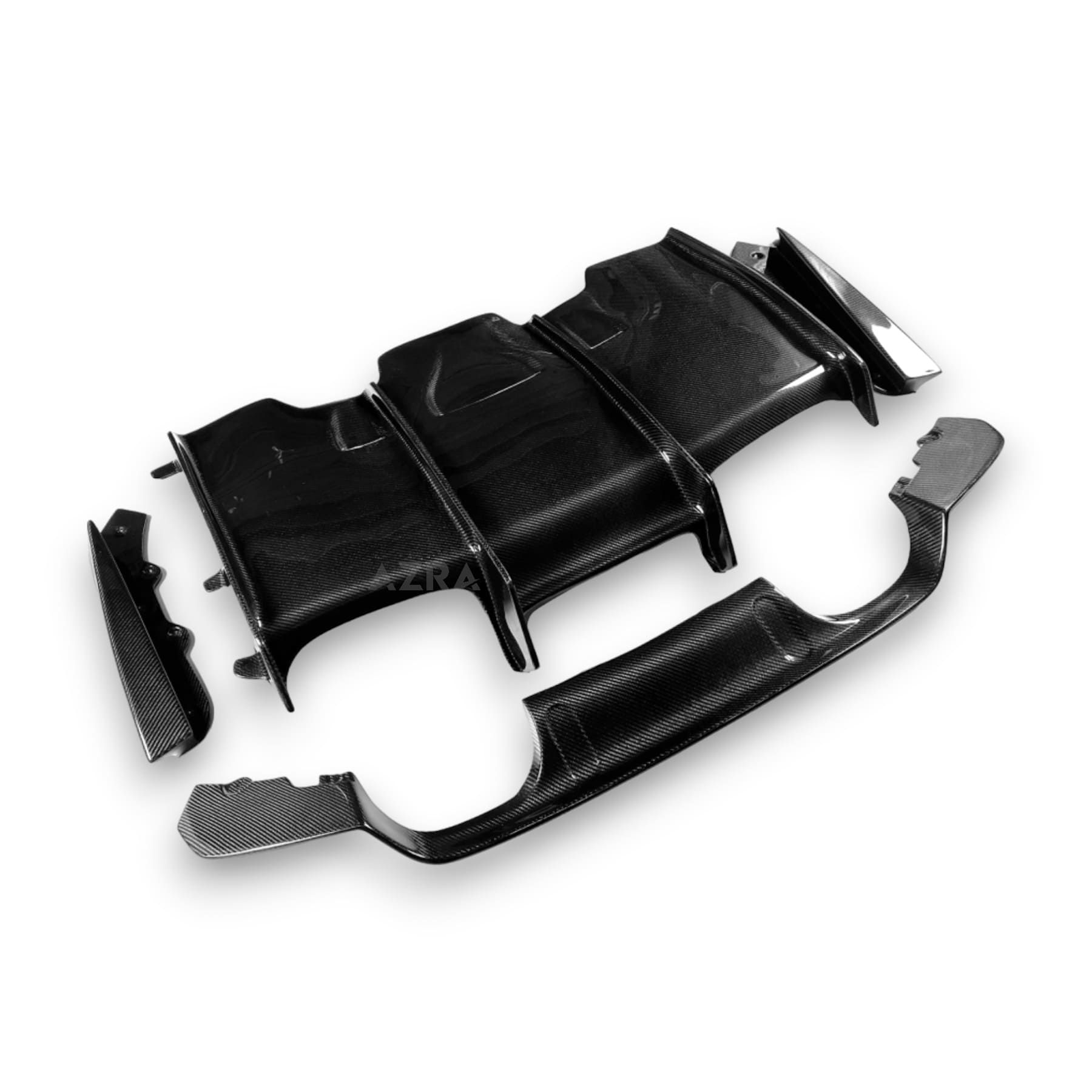 BMW M3/M4 F80-F83 Carbon Aggressive Rear Diffuser