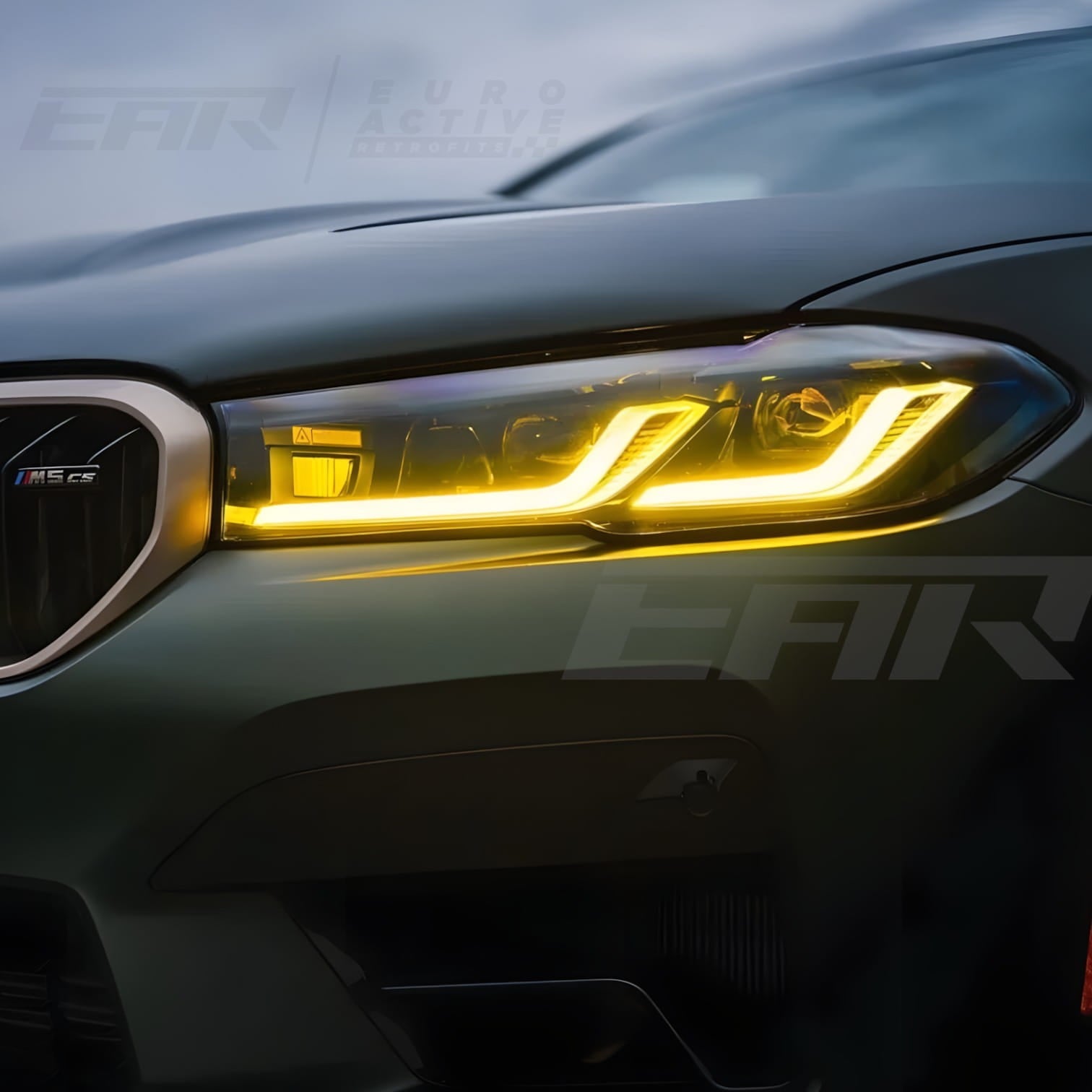 BMW 5 Series / M5 | G30/G38/F90 | CSL Yellow/RGB Headlight DRL Module | 2020 - 2023