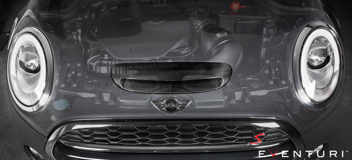 Eventuri Mini Cooper S / JCW | Plastic Intake + Carbon Scoop
