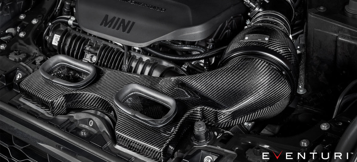 Eventuri Mini Cooper S / JCW | Plastic Intake + Carbon Scoop