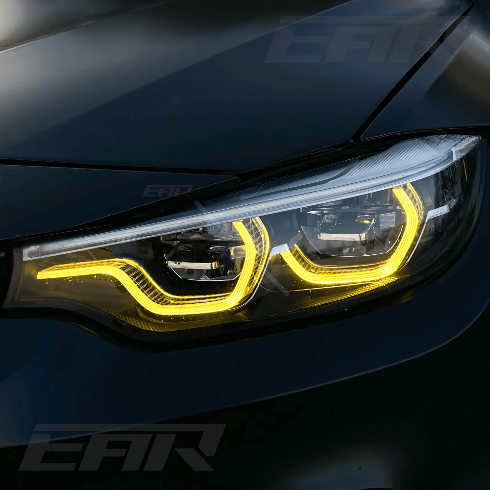 BMW F32 F33 F36 CSL Yellow & RGBW DRL Module | Nevera Auto