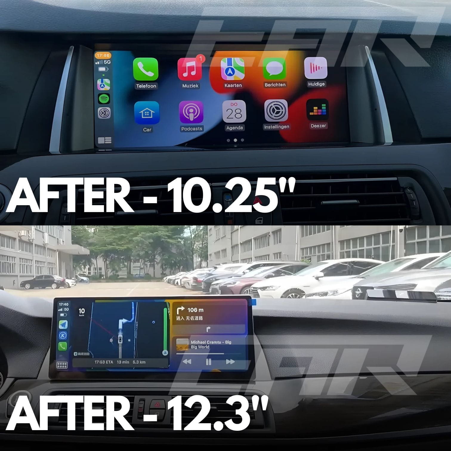 BMW 5 Series GT | F07 | 10.25"/12.3" Linux CarPlay/Android Touchscreen Display | 2010 - 2017