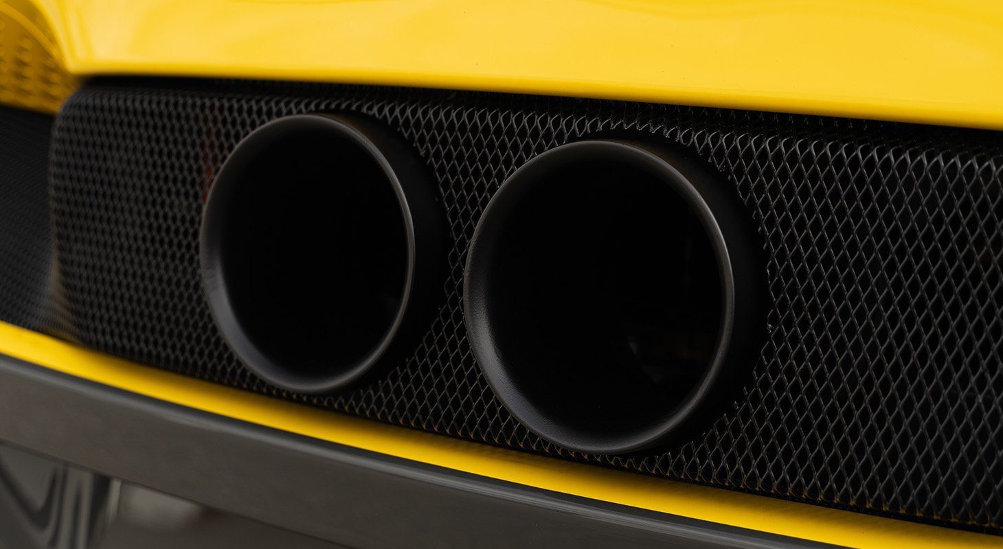 Ferrari 296 GTB | Novitec Stainless Steel Tailpipes + Grid Insert