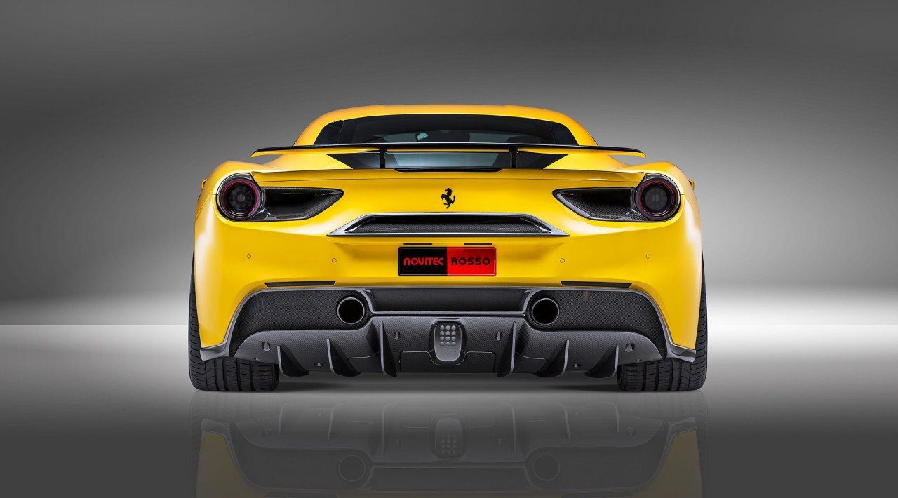Ferrari 488 GTB / Spider | Novitec Rear Wing