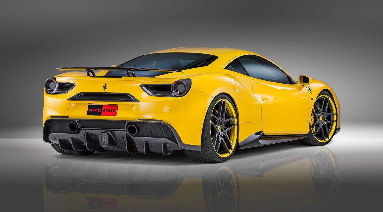Ferrari 488 GTB / Spider | Novitec Rear Wing