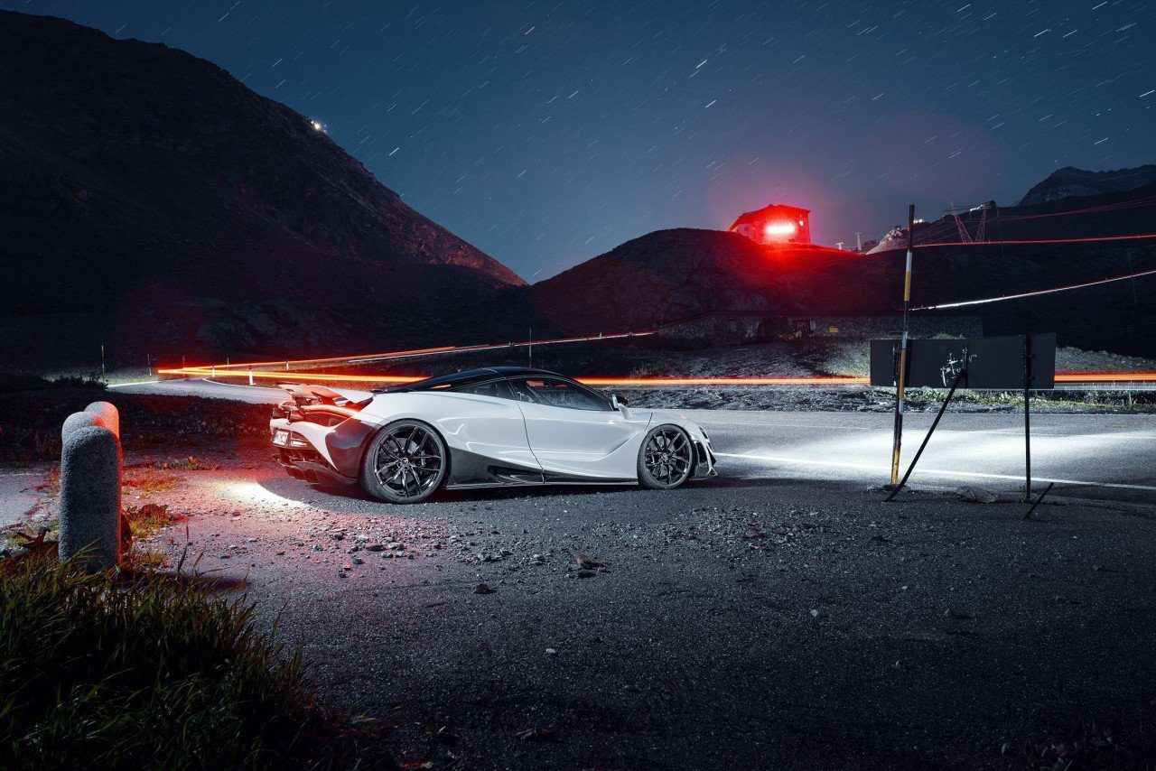 McLaren 720S/720S Spider | Novitec Carbon Rear Diffuser Center Fin