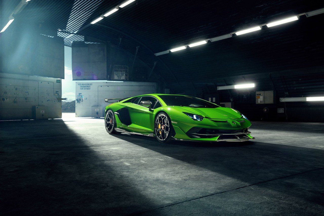 Lamborghini Aventador SVJ/SVJ Roadster | Novitec Carbon Front Spoiler Lip