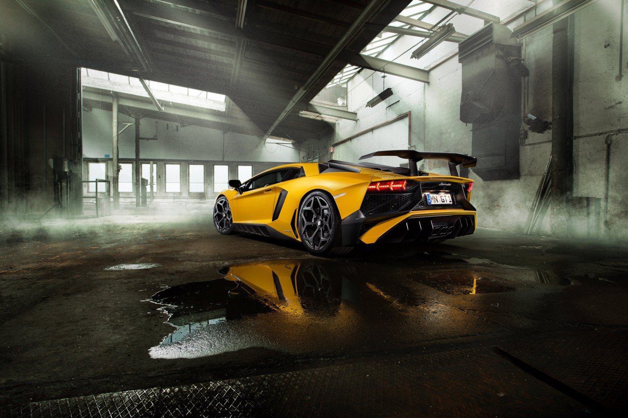 Lamborghini Aventador SV/SV Roadster | Novitec Rear Wing