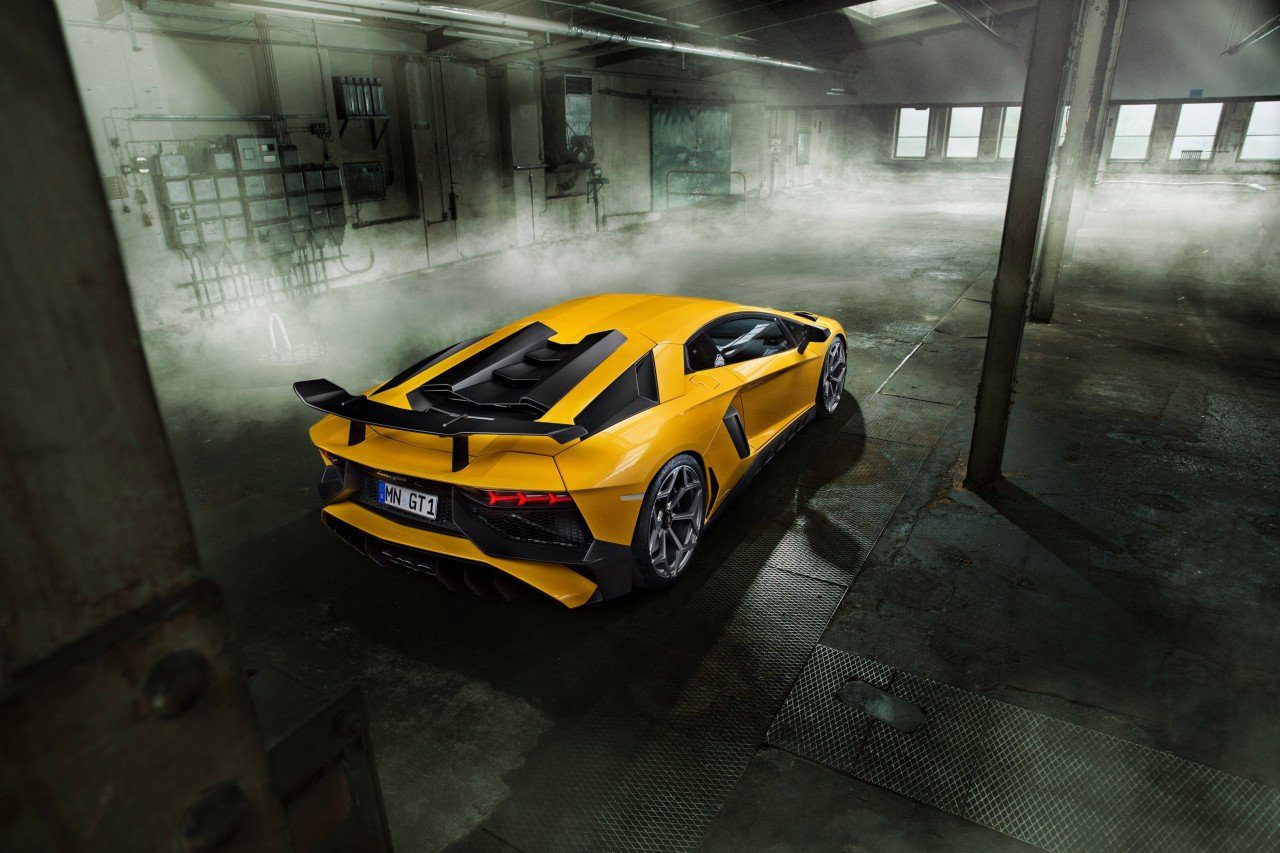 Lamborghini Aventador SV/SV Roadster | Novitec Rear Wing