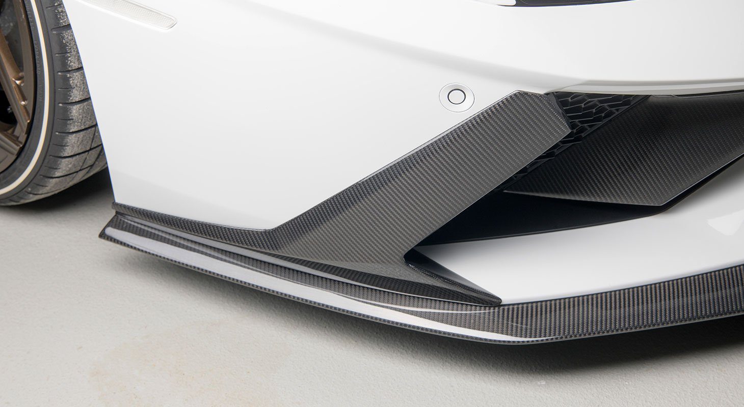 Lamborghini Aventador S/S Roadster | Novitec Carbon Front Spoiler Attachments