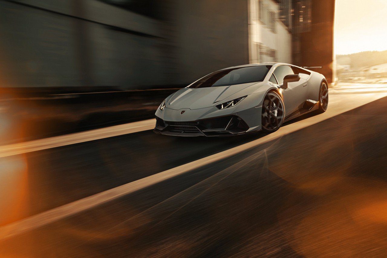 Lamborghini Huracan EVO/EVO Spyder | Novitec Carbon Front Spoiler Attachments