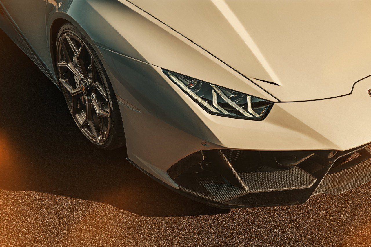 Lamborghini Huracan EVO/EVO Spyder | Novitec Carbon Front Spoiler Attachments