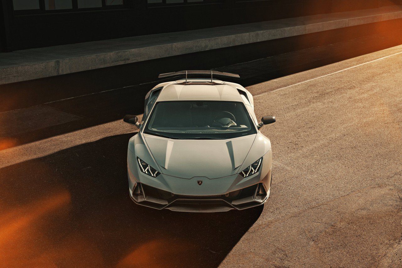 Lamborghini Huracan EVO/EVO Spyder | Novitec Carbon Front Spoiler Attachments