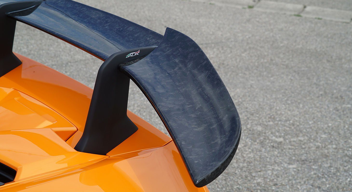 Lamborghini Huracan Performante/Performante Spyder | Novitec Forged Carbon Rear Wing Attachments