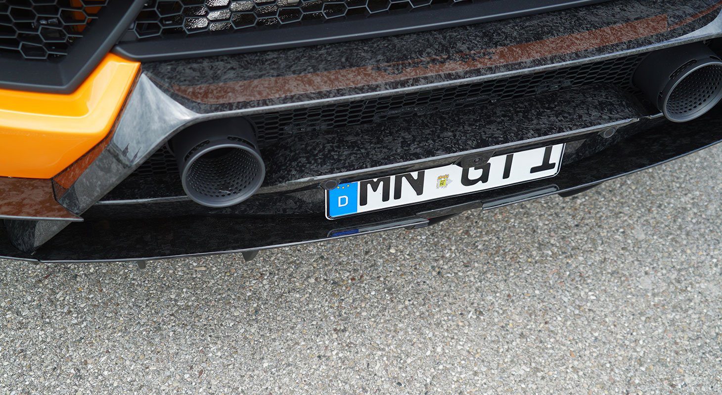 Lamborghini Huracan Performante/Performante Spyder | Novitec Forged Carbon Rear Diffuser Center Position Attachment