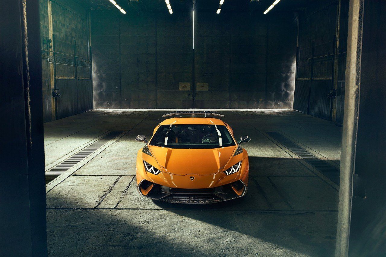 Lamborghini Huracan Performante / Spyder | Novitec Forged Carbon Front Spoiler Lips